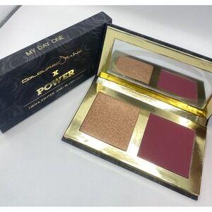 Coloured Raine x Power Highlighter & Blush Duo My Day One New! Limited Edition